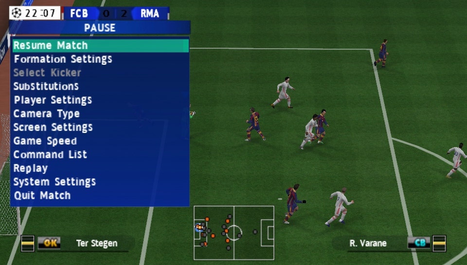 User screenshot of game