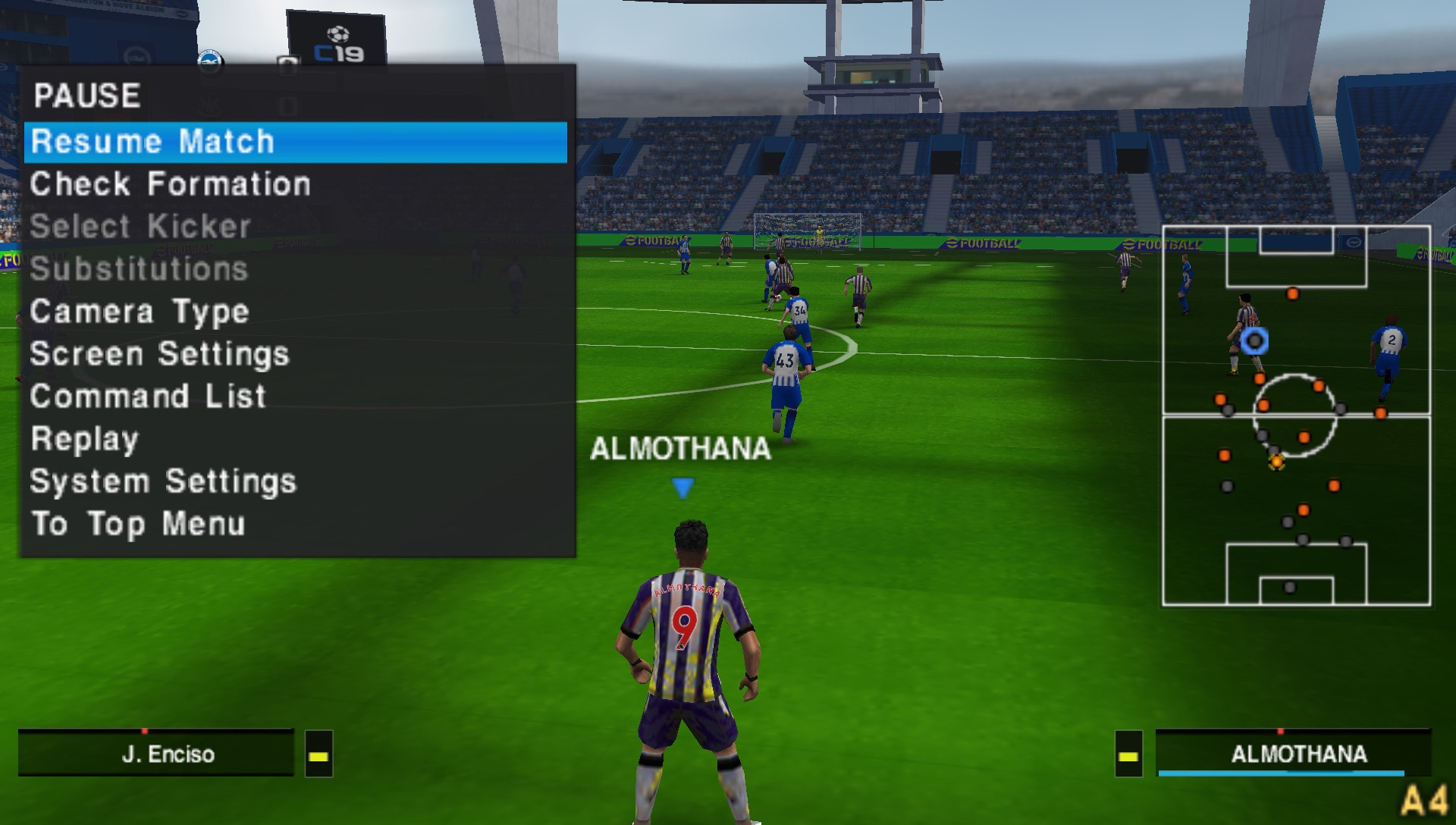 User screenshot of game