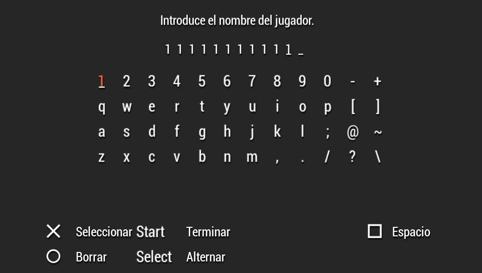 User screenshot of game