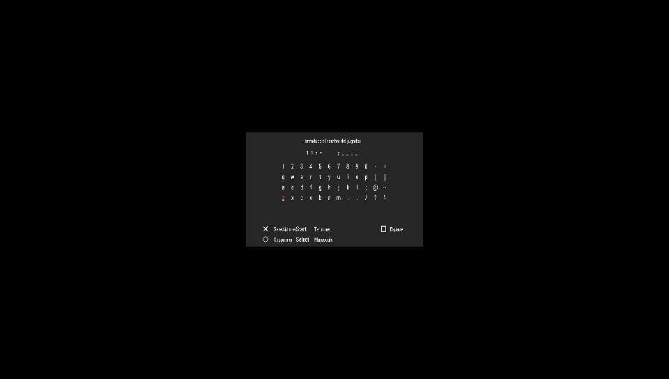 User screenshot of game