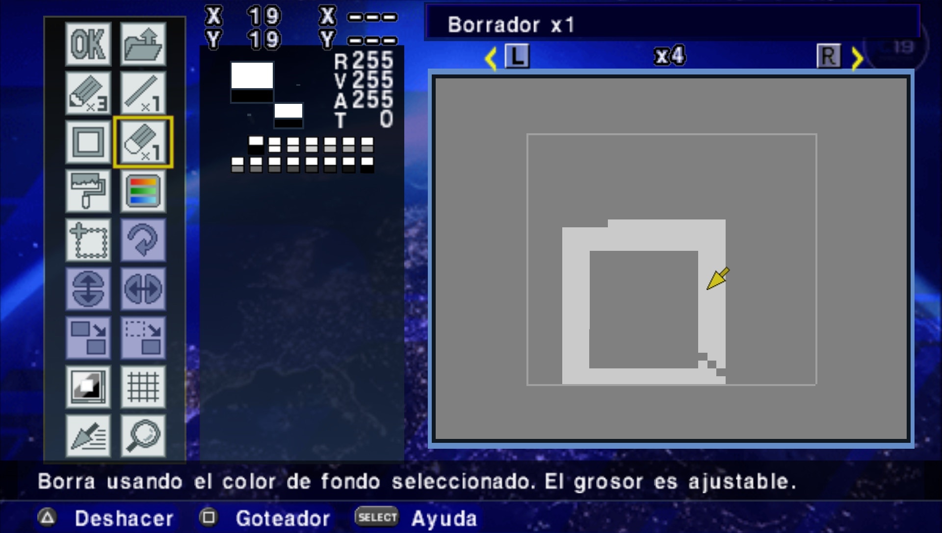 User screenshot of game