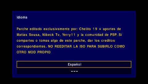 User screenshot of game