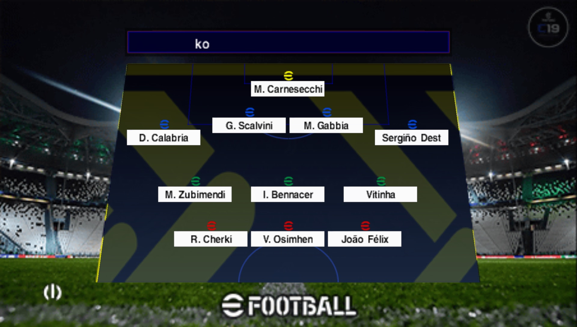 User screenshot of game