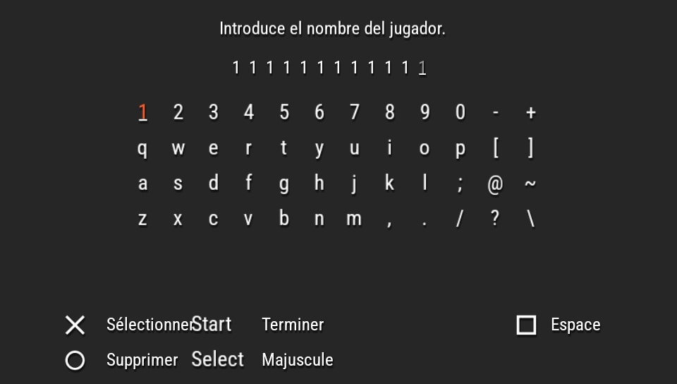 User screenshot of game
