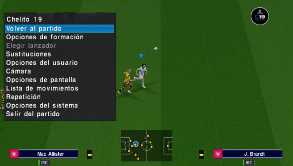 User screenshot of game