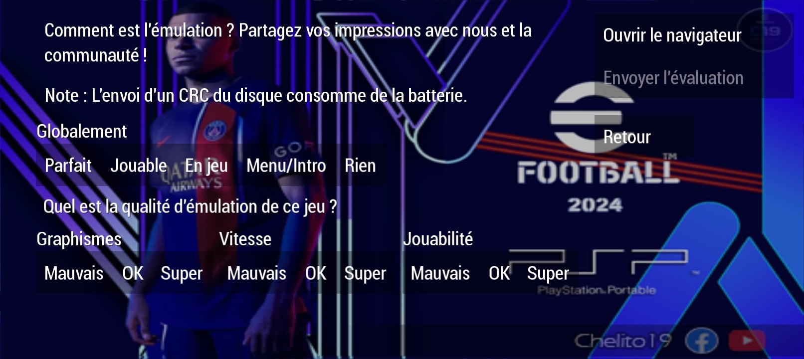 User screenshot of game