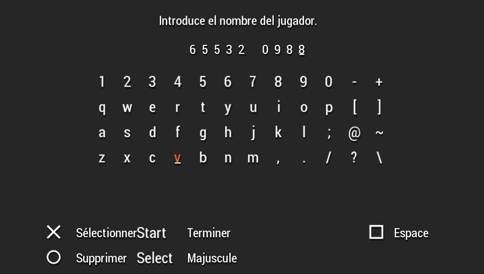 User screenshot of game