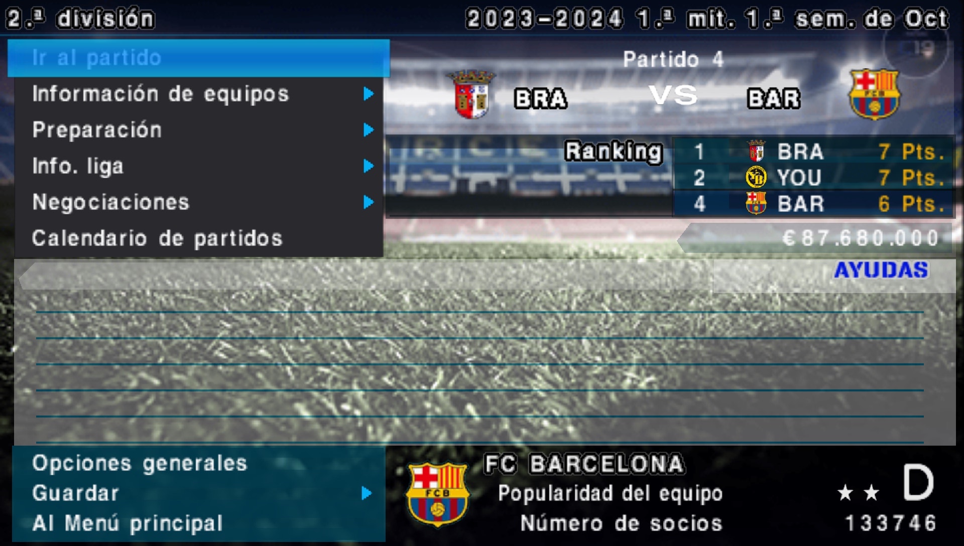 User screenshot of game