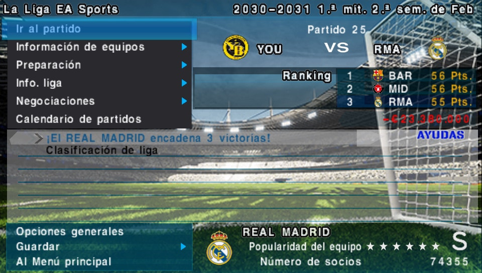 User screenshot of game