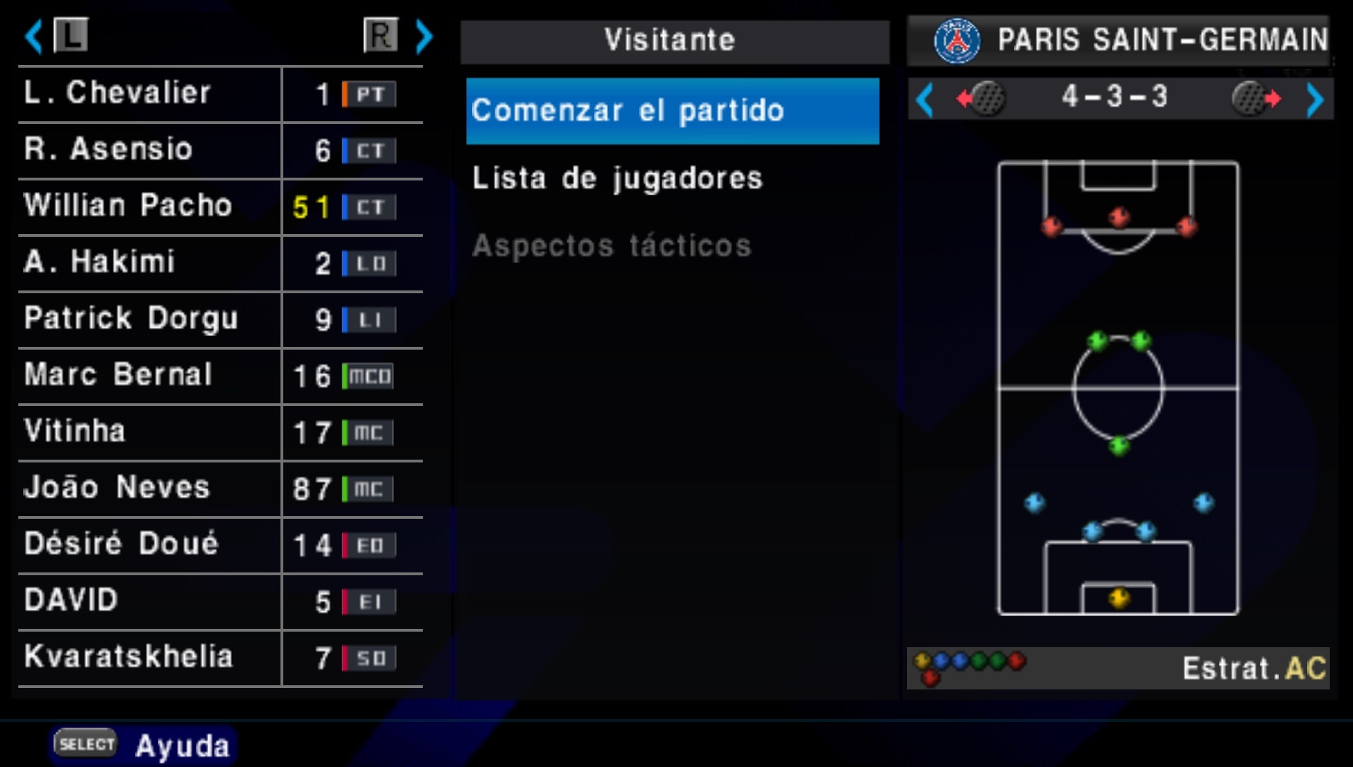 User screenshot of game