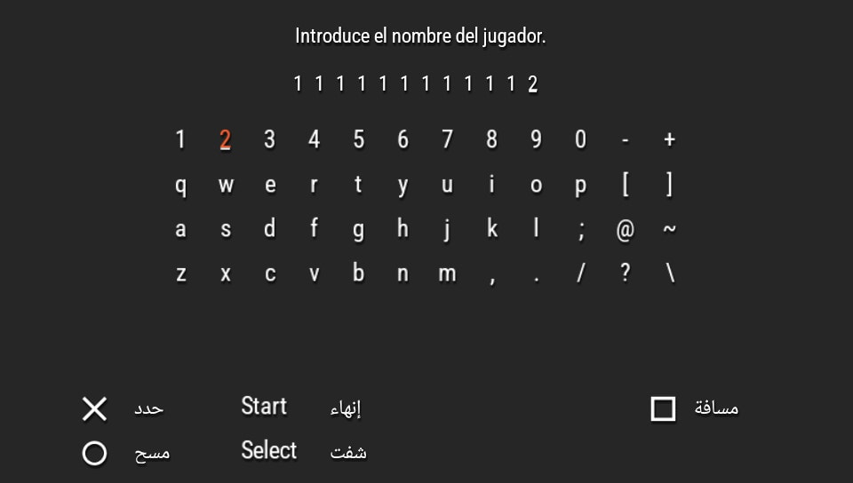 User screenshot of game