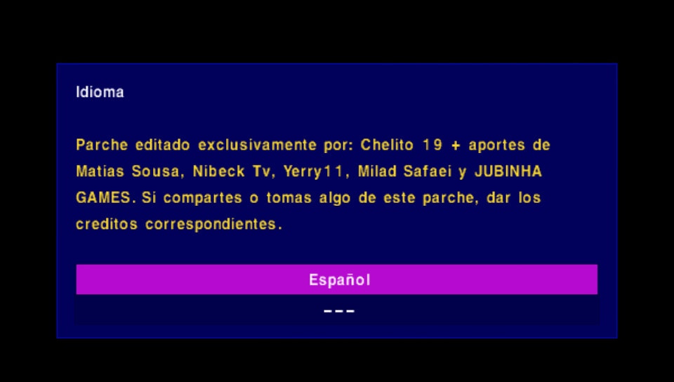 User screenshot of game