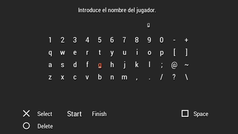 User screenshot of game