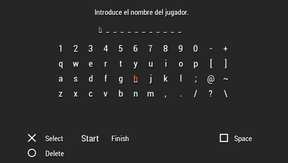 User screenshot of game