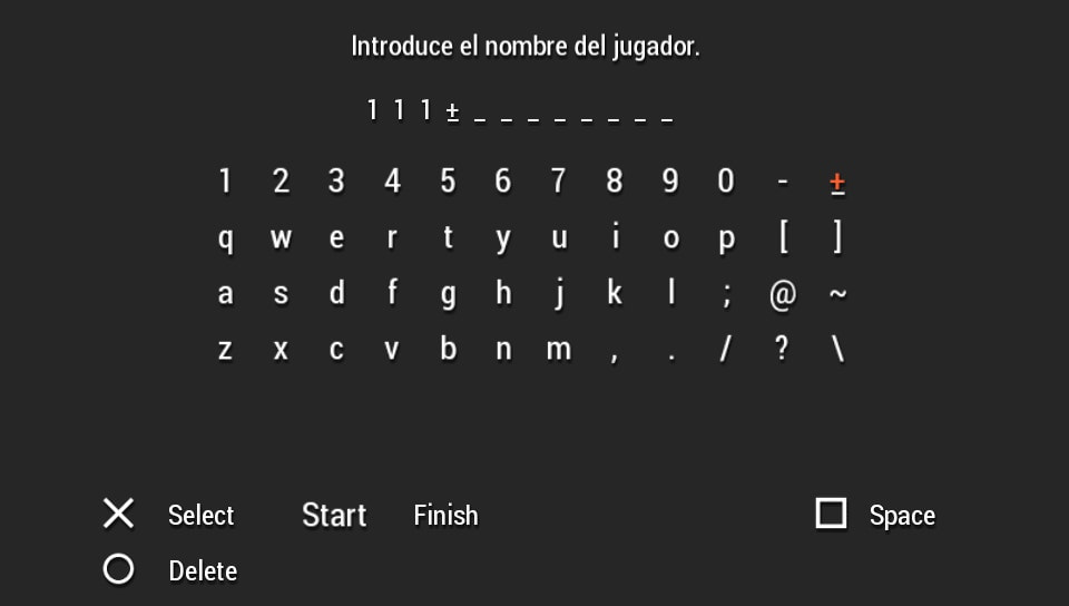 User screenshot of game