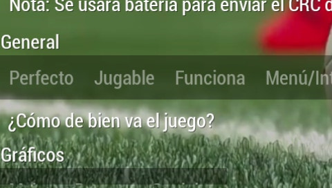 User screenshot of game
