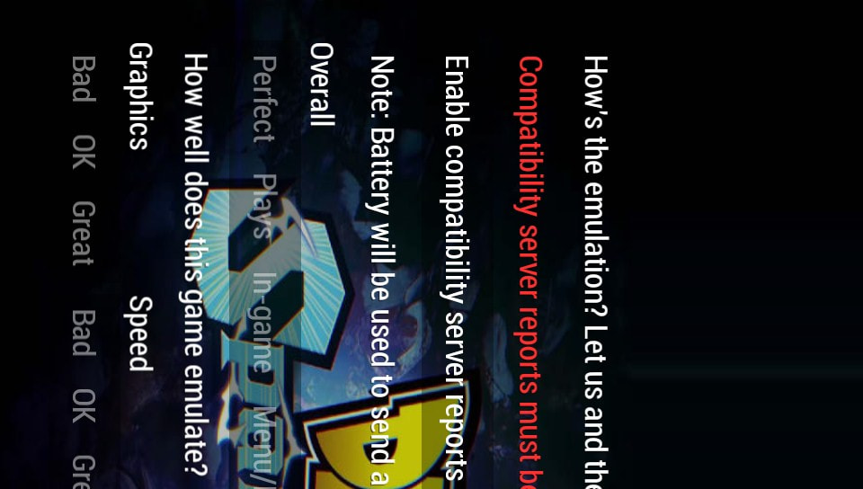 User screenshot of game