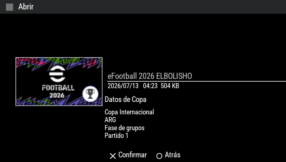User screenshot of game