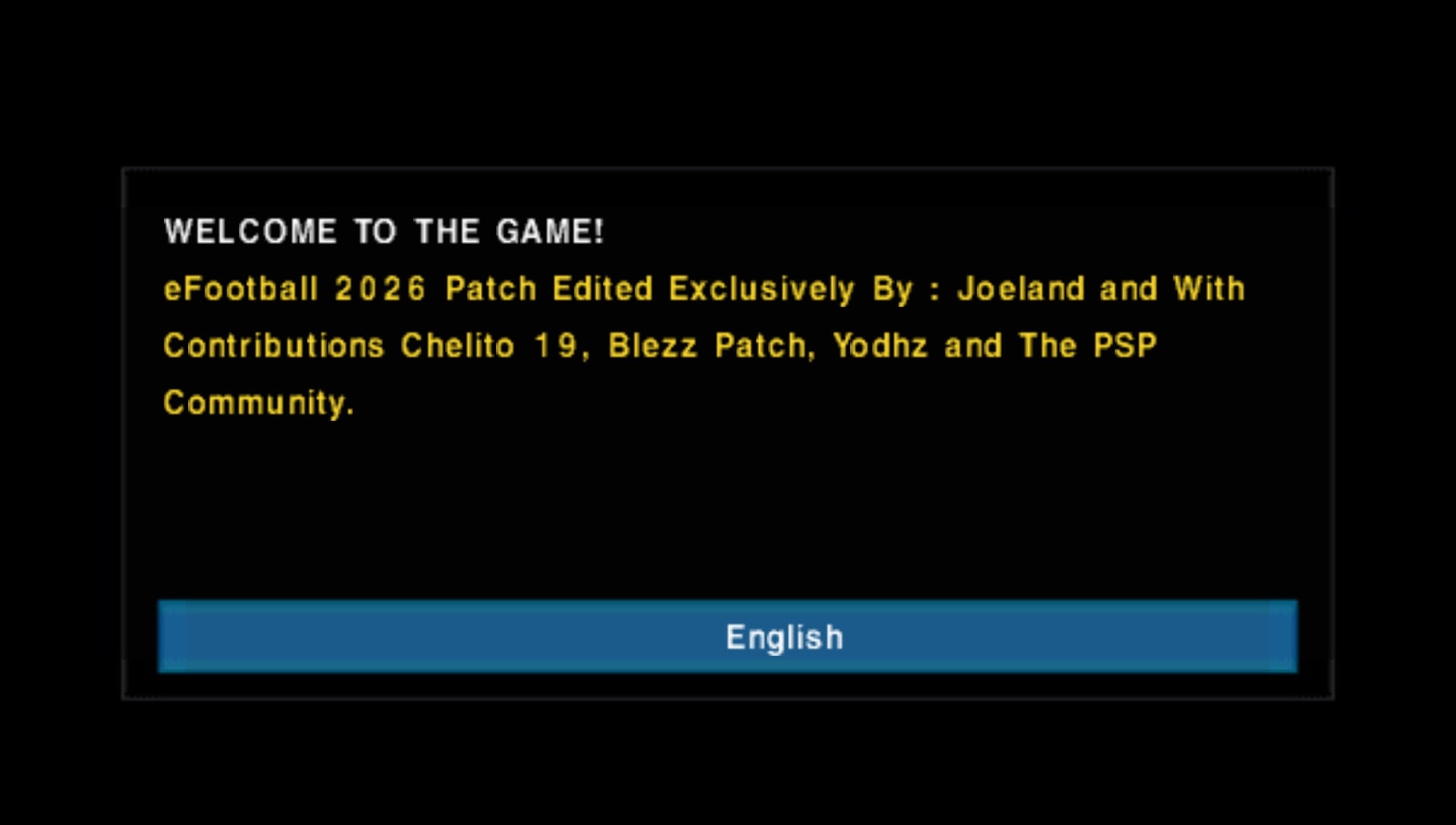 User screenshot of game