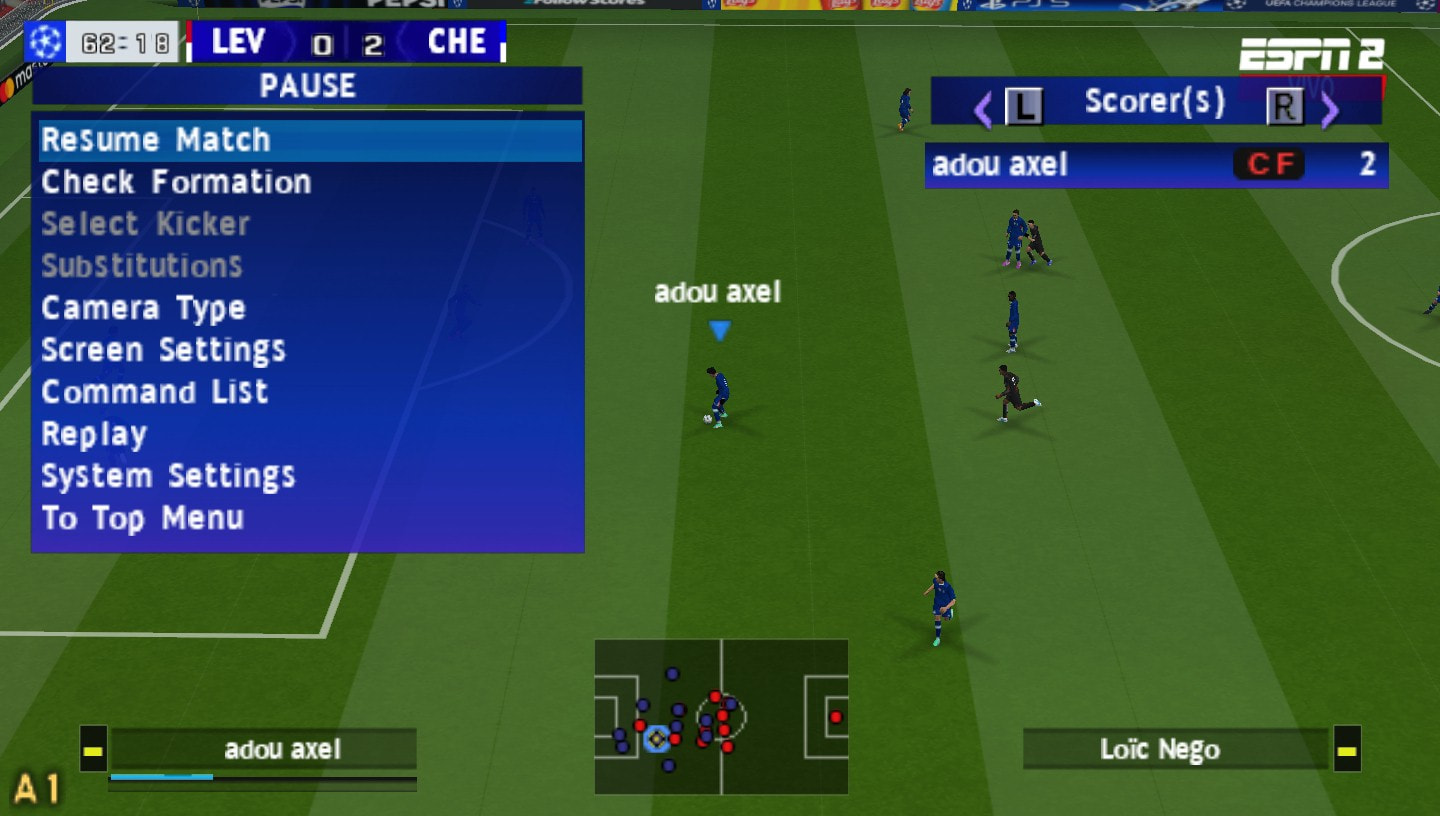User screenshot of game