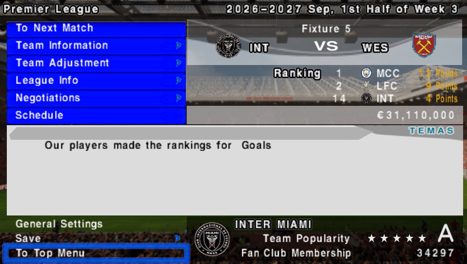 User screenshot of game