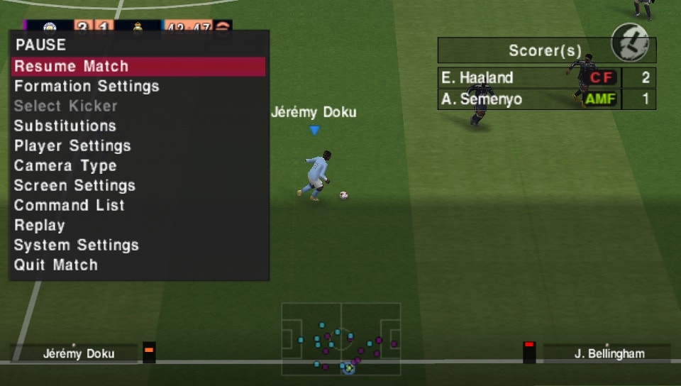 User screenshot of game