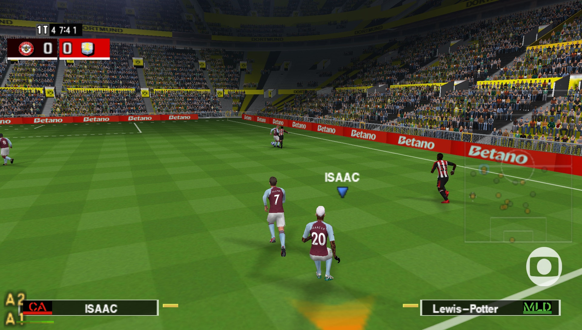 User screenshot of game