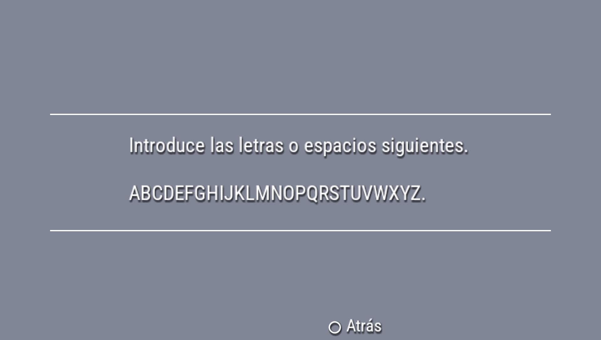 User screenshot of game