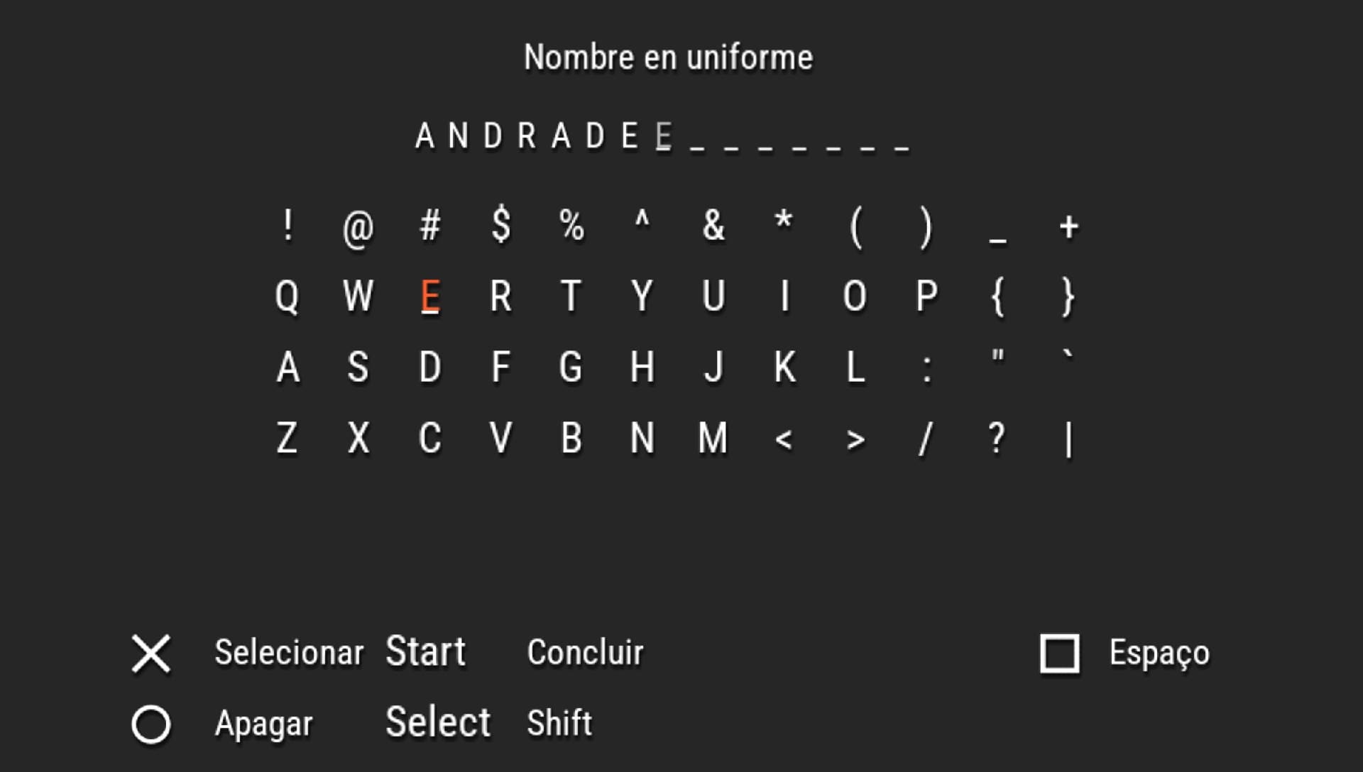 User screenshot of game