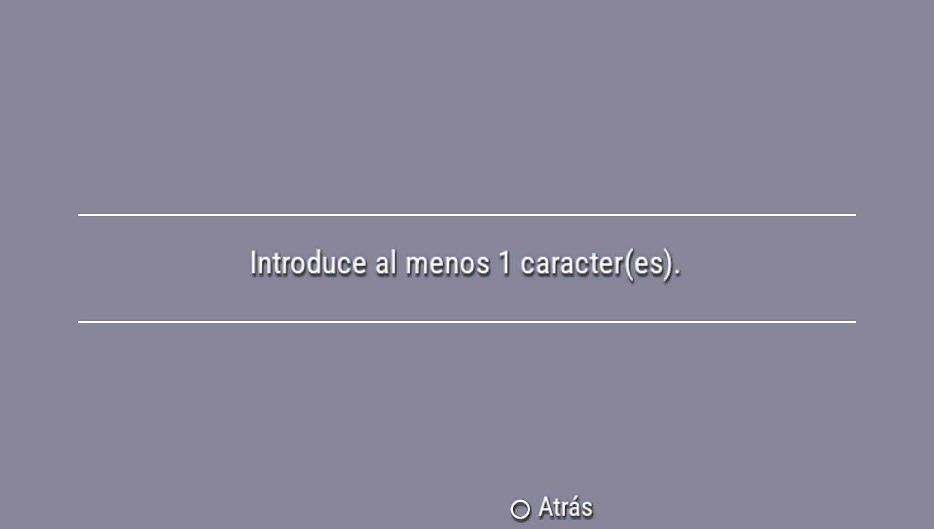 User screenshot of game