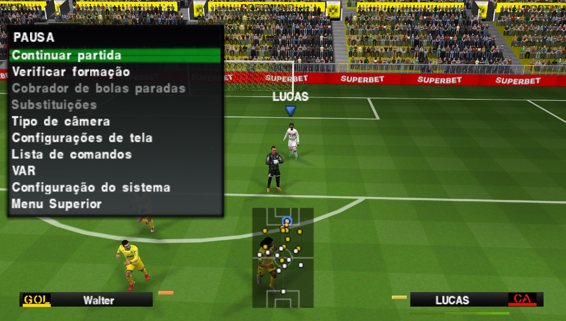 User screenshot of game