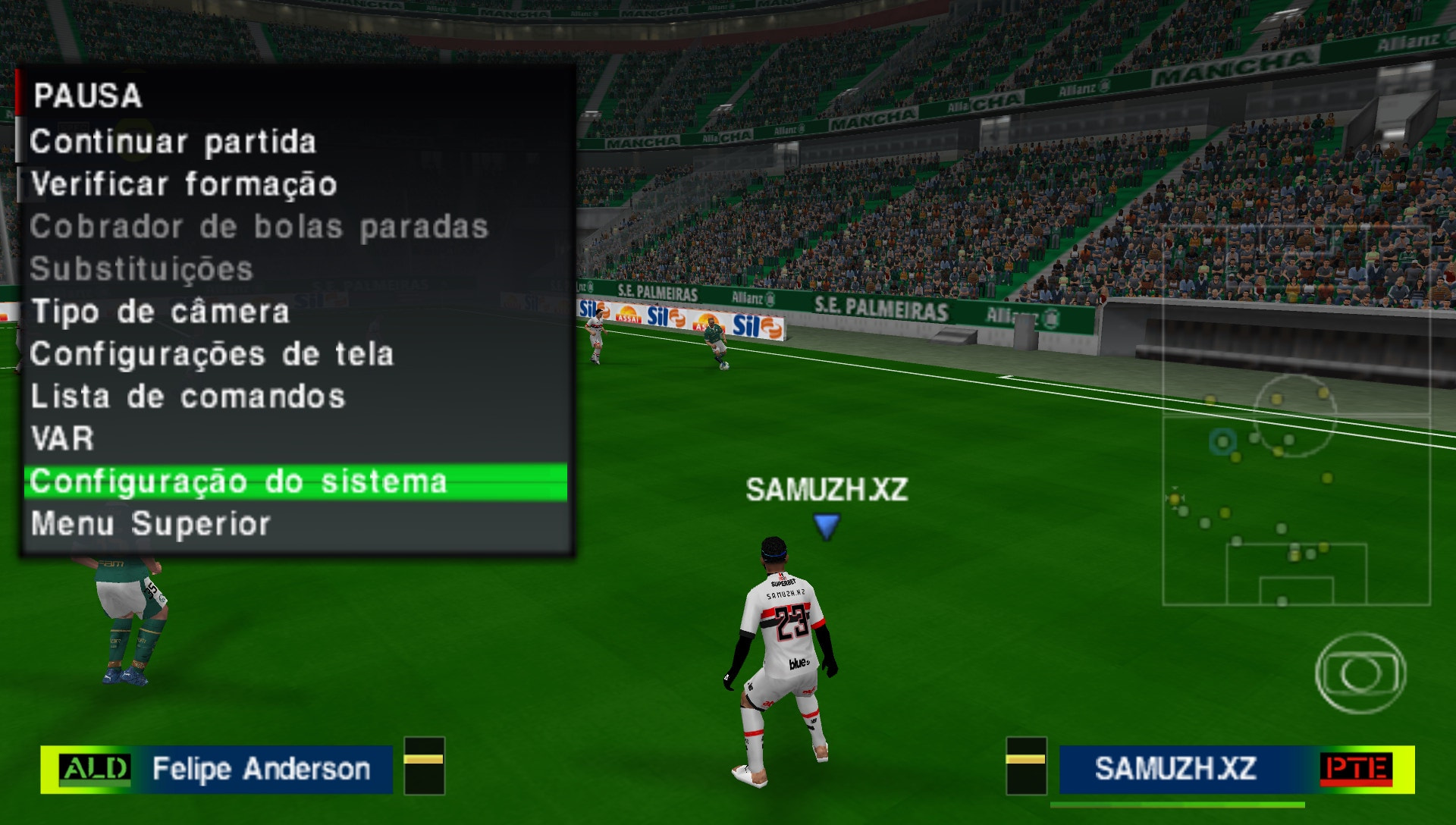 User screenshot of game