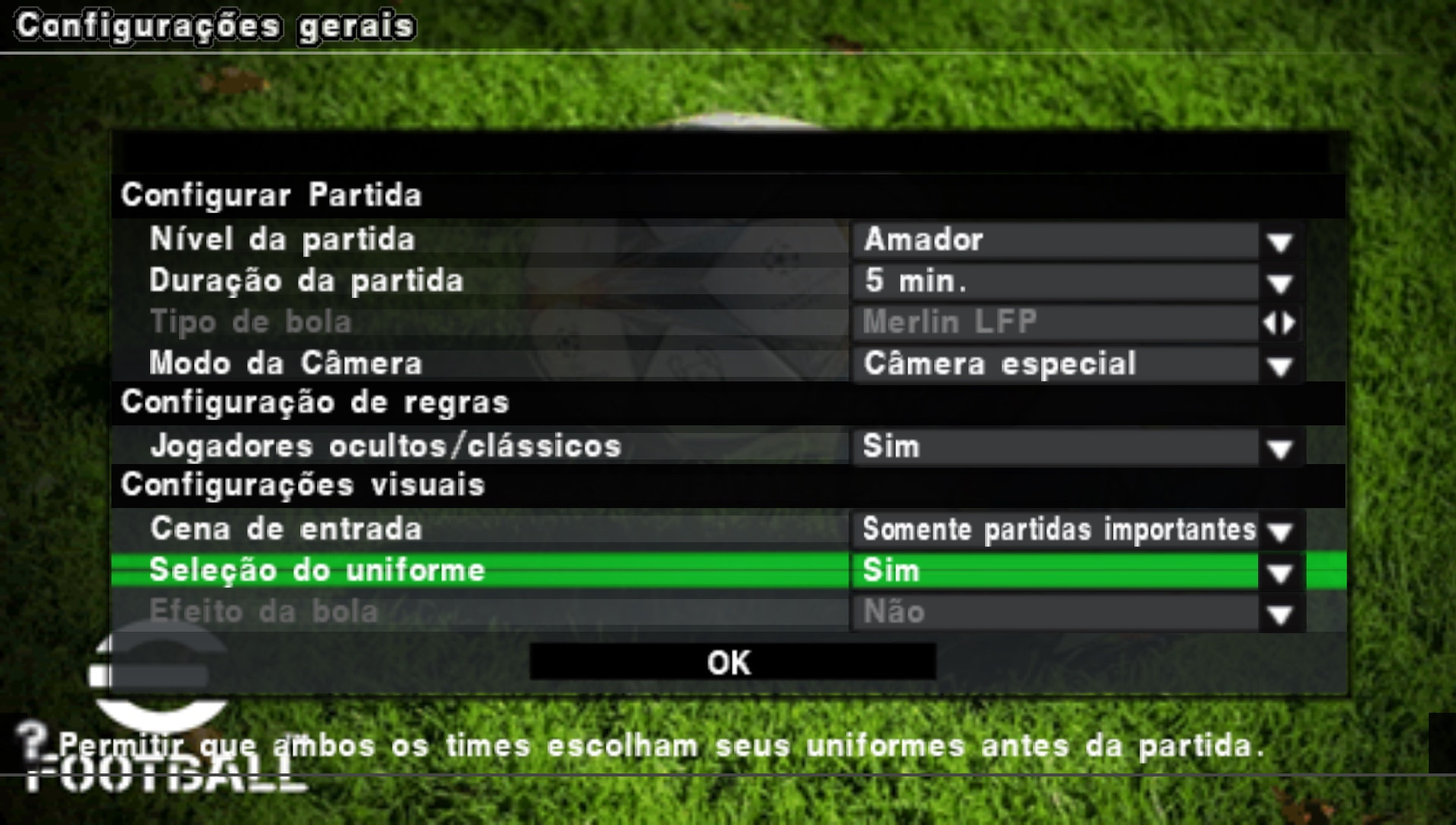 User screenshot of game