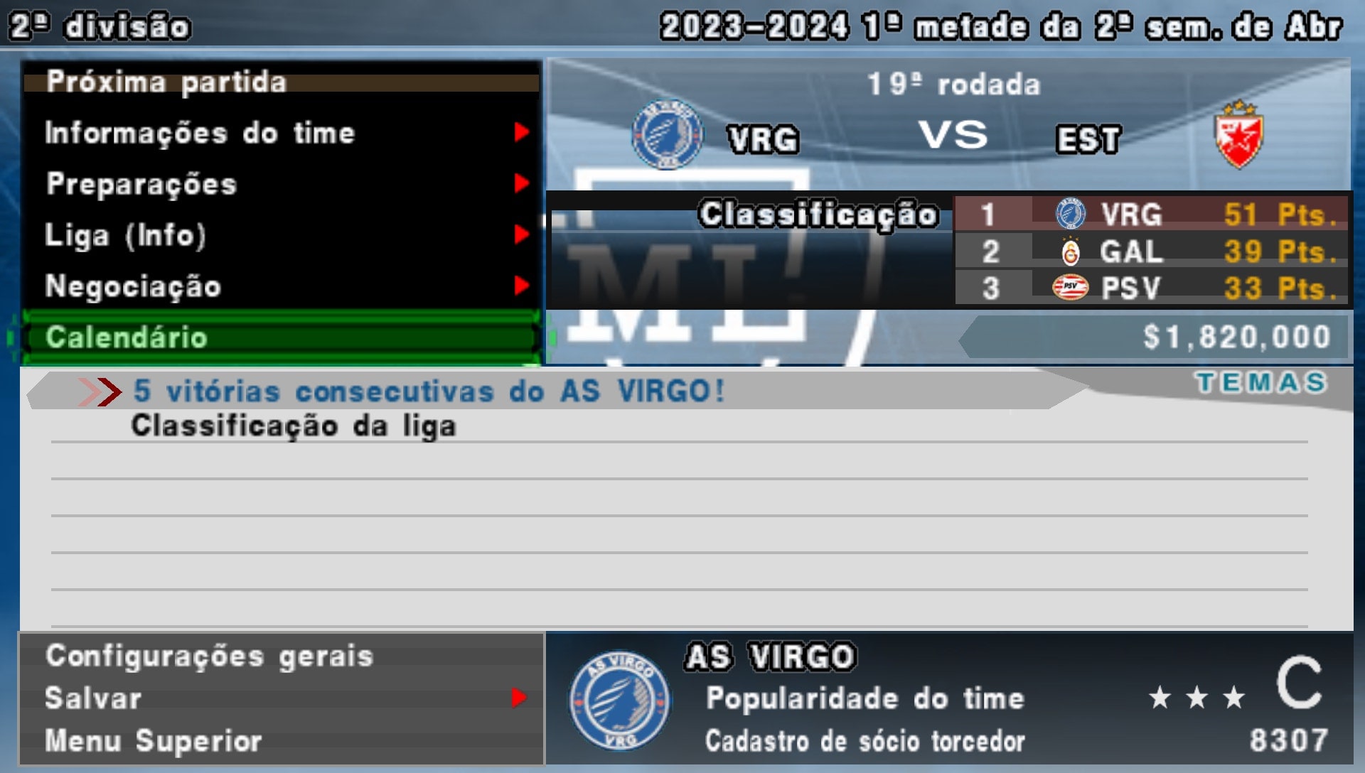 User screenshot of game