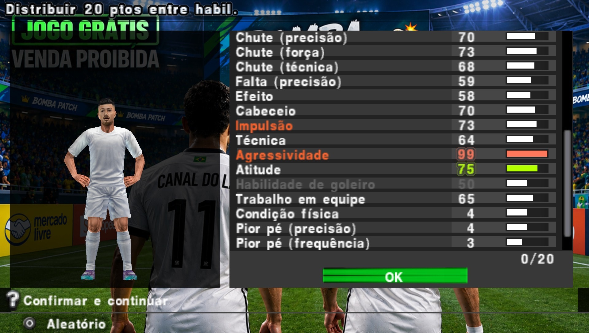 User screenshot of game