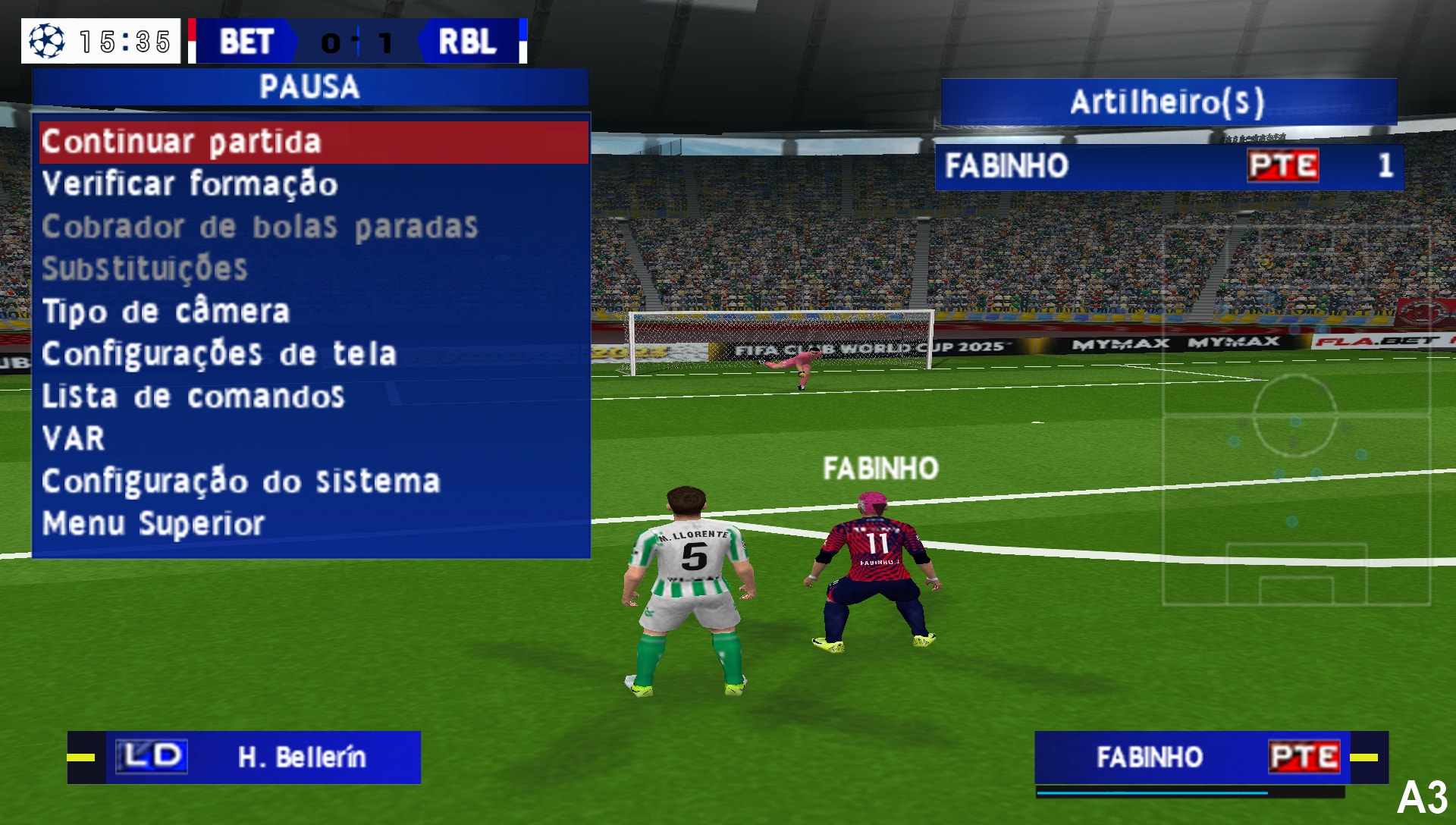 User screenshot of game