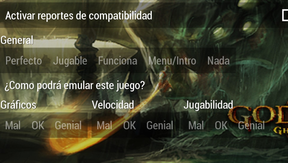 User screenshot of game