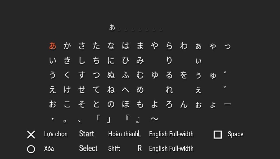 User screenshot of game