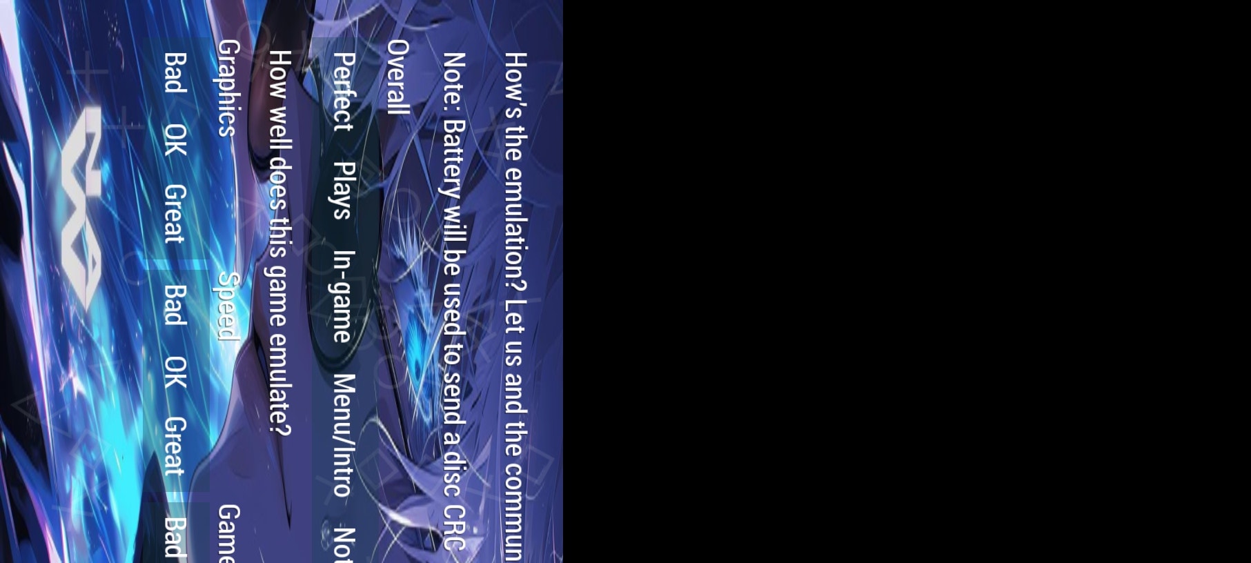 User screenshot of game