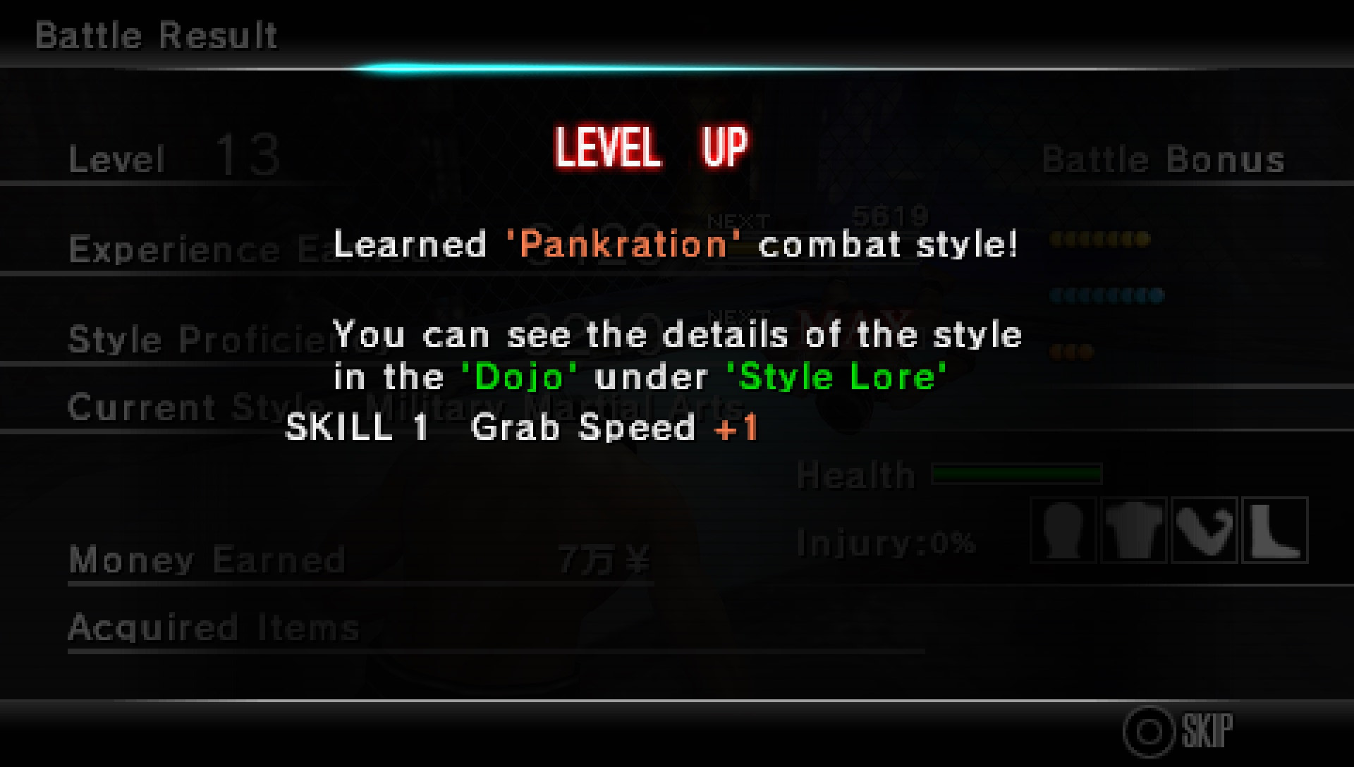 User screenshot of game