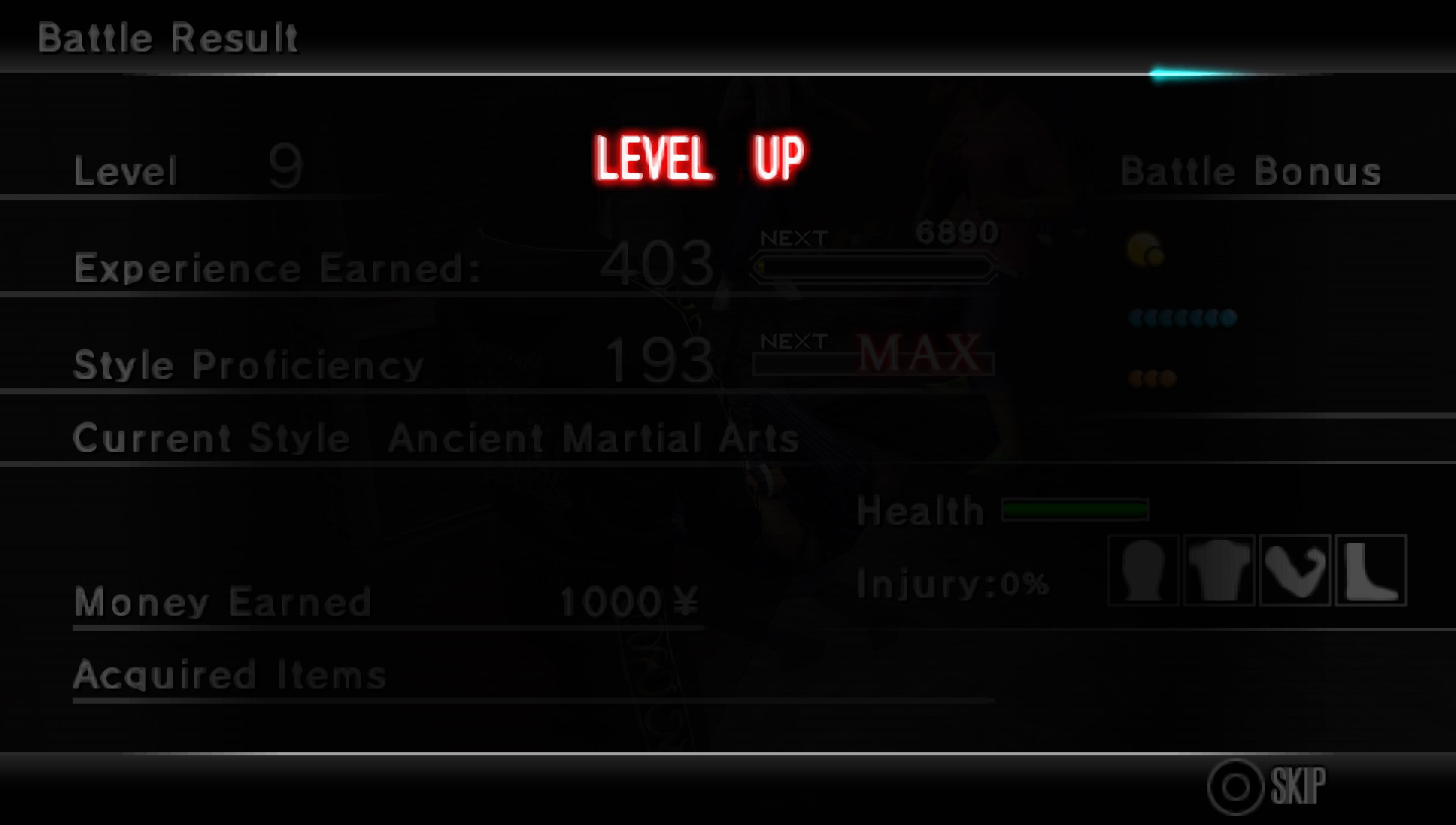 User screenshot of game