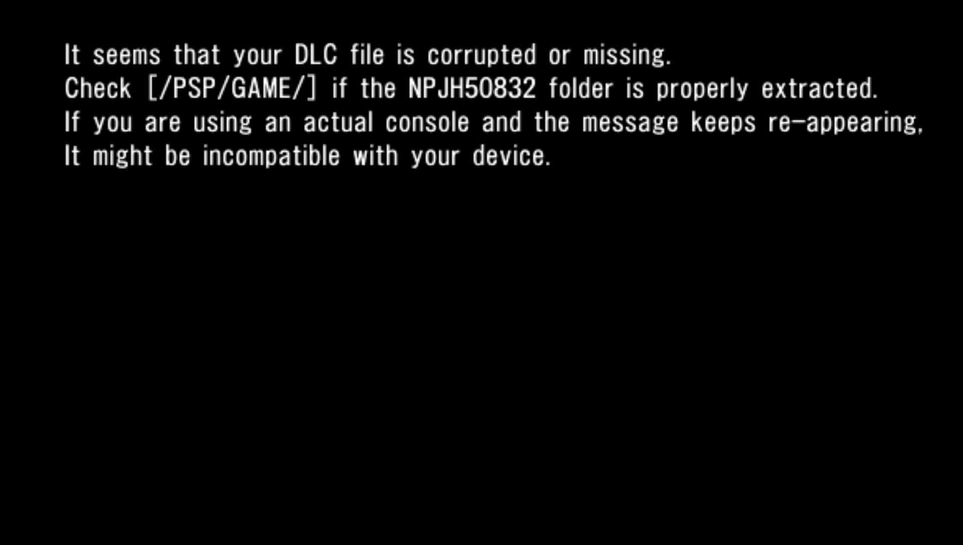 User screenshot of game