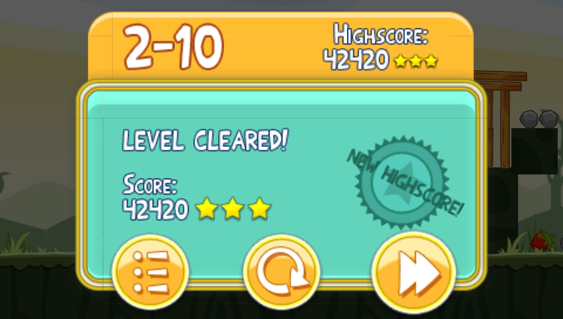 User screenshot of game
