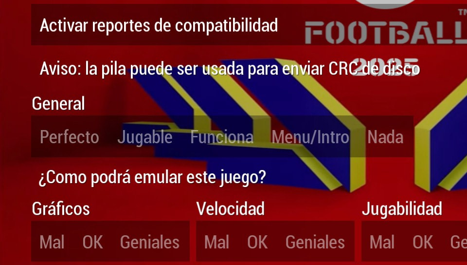 User screenshot of game
