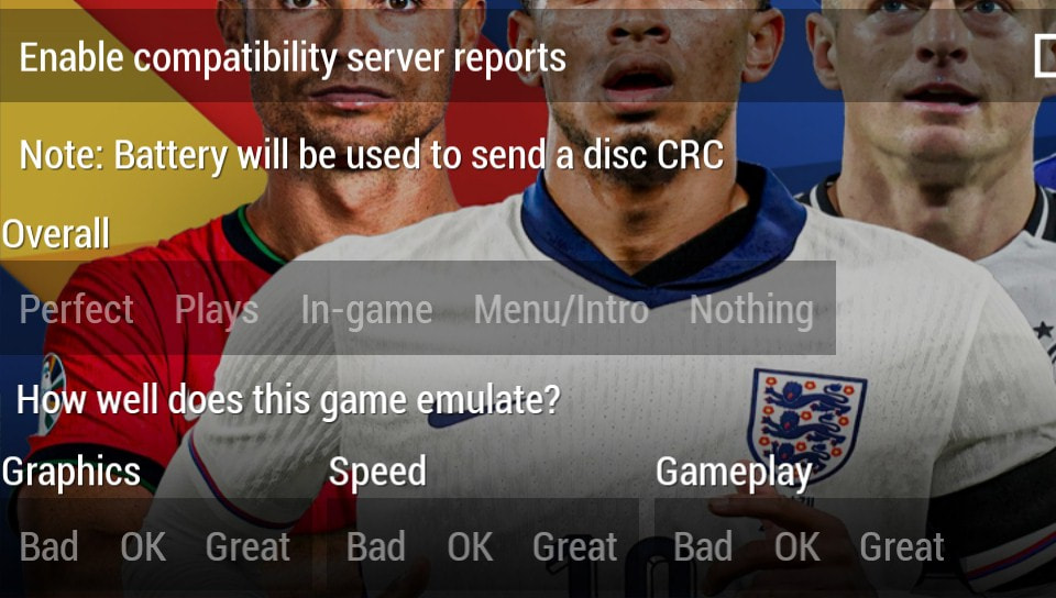 User screenshot of game