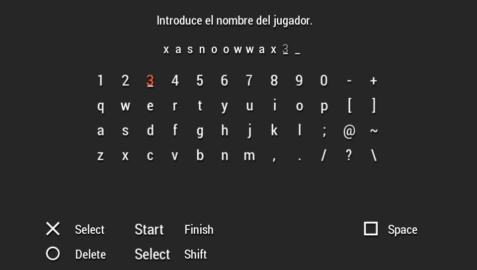 User screenshot of game