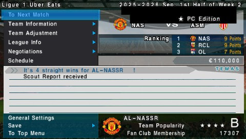User screenshot of game
