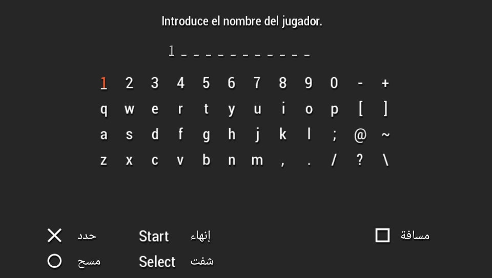 User screenshot of game