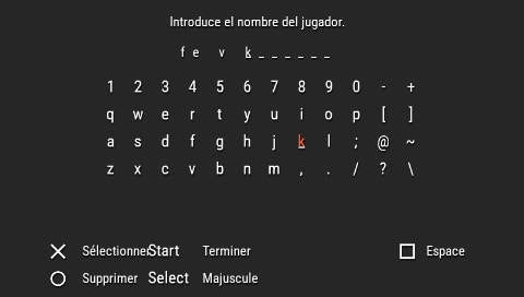 User screenshot of game