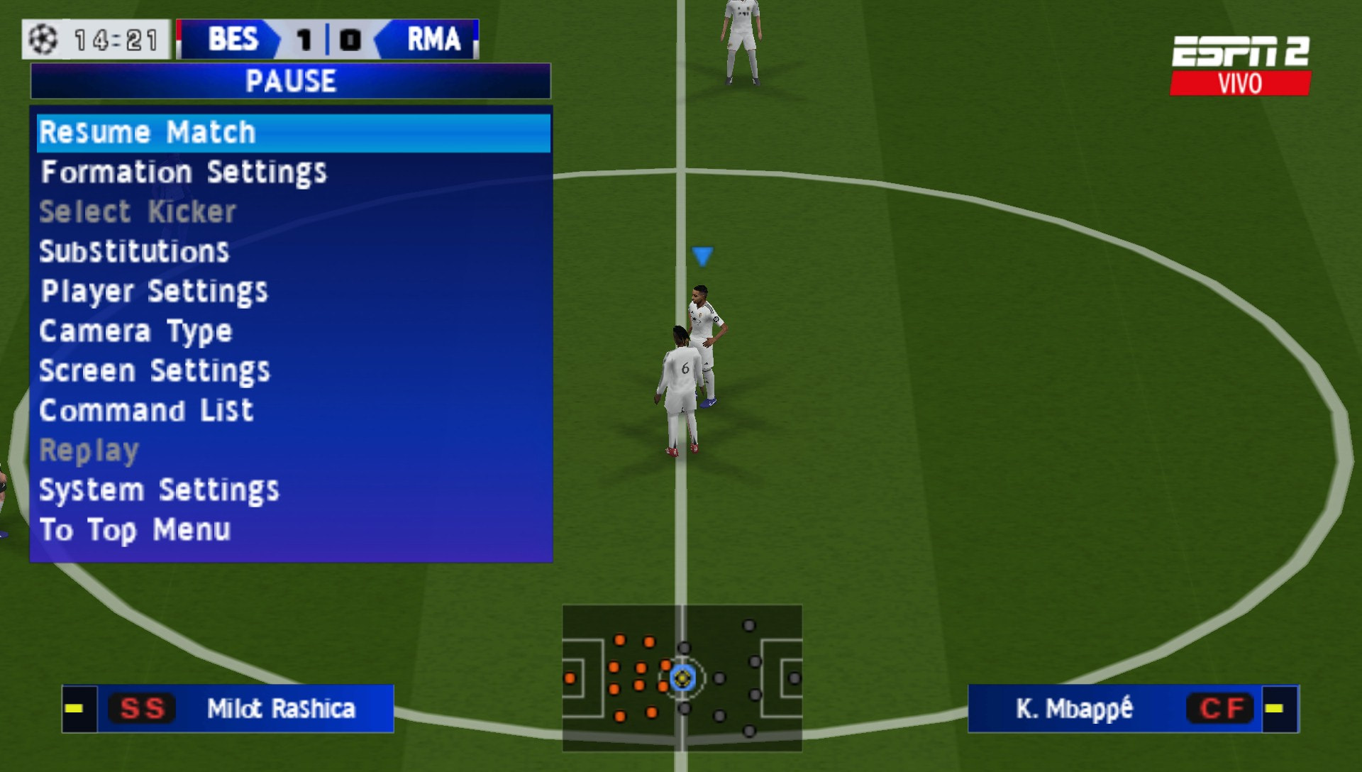 User screenshot of game